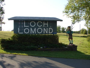 Loch Lomond RV Park Sign