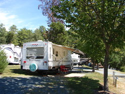 Aquia Pines Camp Resort-Our Site