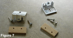 Window shade brackets & shims