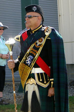 Drum Major in Full Regalia